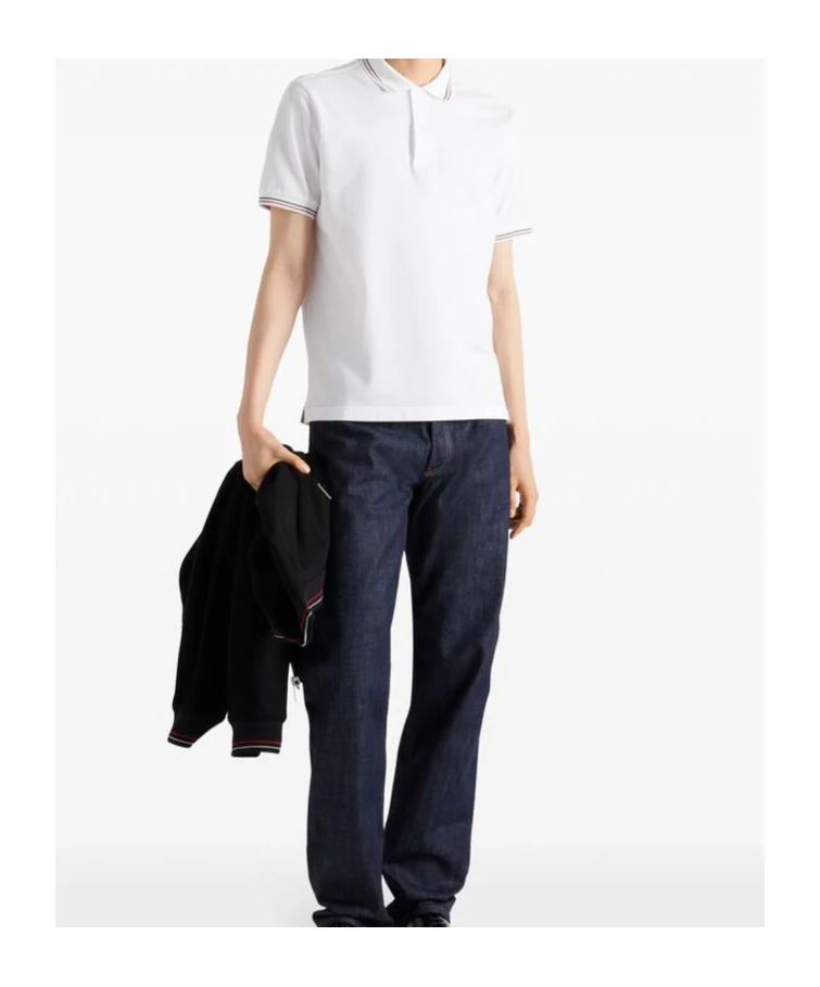 商品【商品预售7天】 Prada|Prada 男士T恤 UJN7651ZMISNOOF0970 白色,价格¥3349,第3张图片详细描述