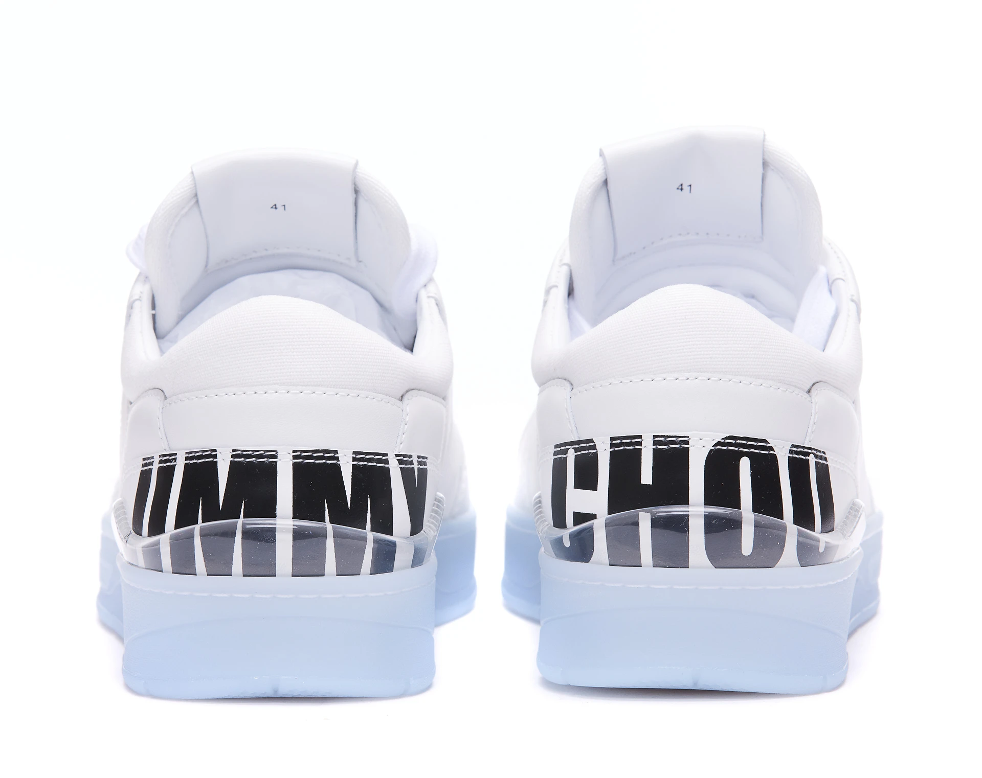 商品Jimmy Choo|Jimmy Choo 男士运动鞋 FLORENTMZULWHITEWHITE 白色,价格¥2596,第4张图片详细描述