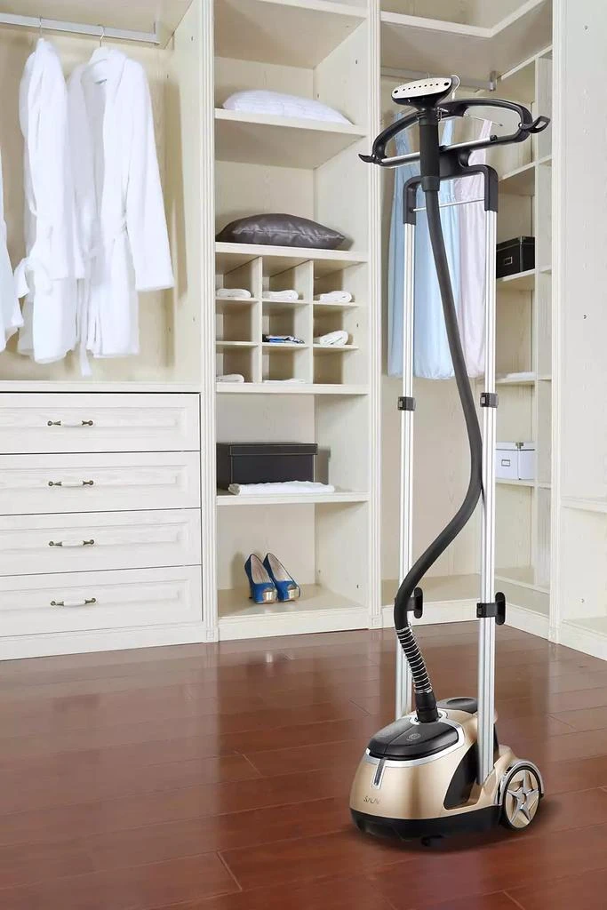 商品SALAV|Professional Garment Steamer with Retractable Power Cord and Foot Pedal Control, GS49-DJ,价格¥966,第2张图片详细描述