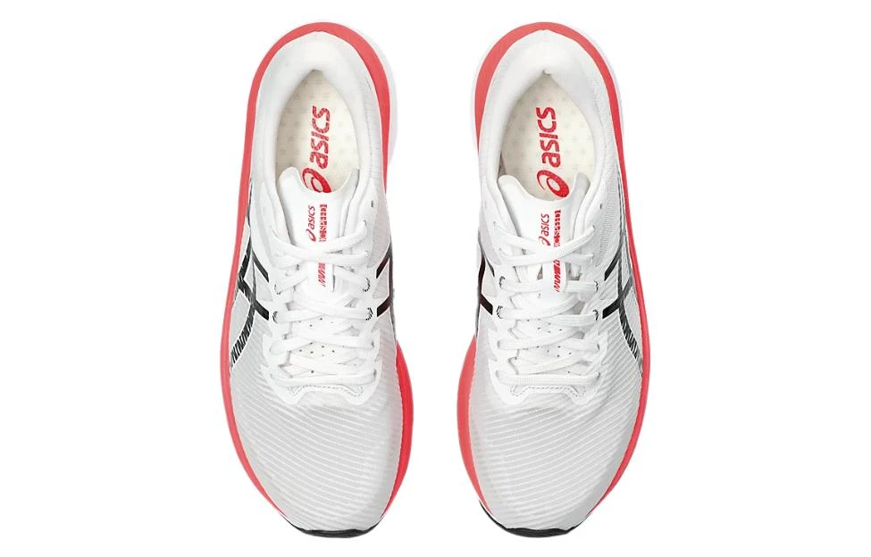 商品[国内直发] Asics|Magic Speed 3.0 舒适轻便 织物合成革 低帮 休闲跑步鞋 女款 白黑粉,价格¥1061,第6张图片详细描述