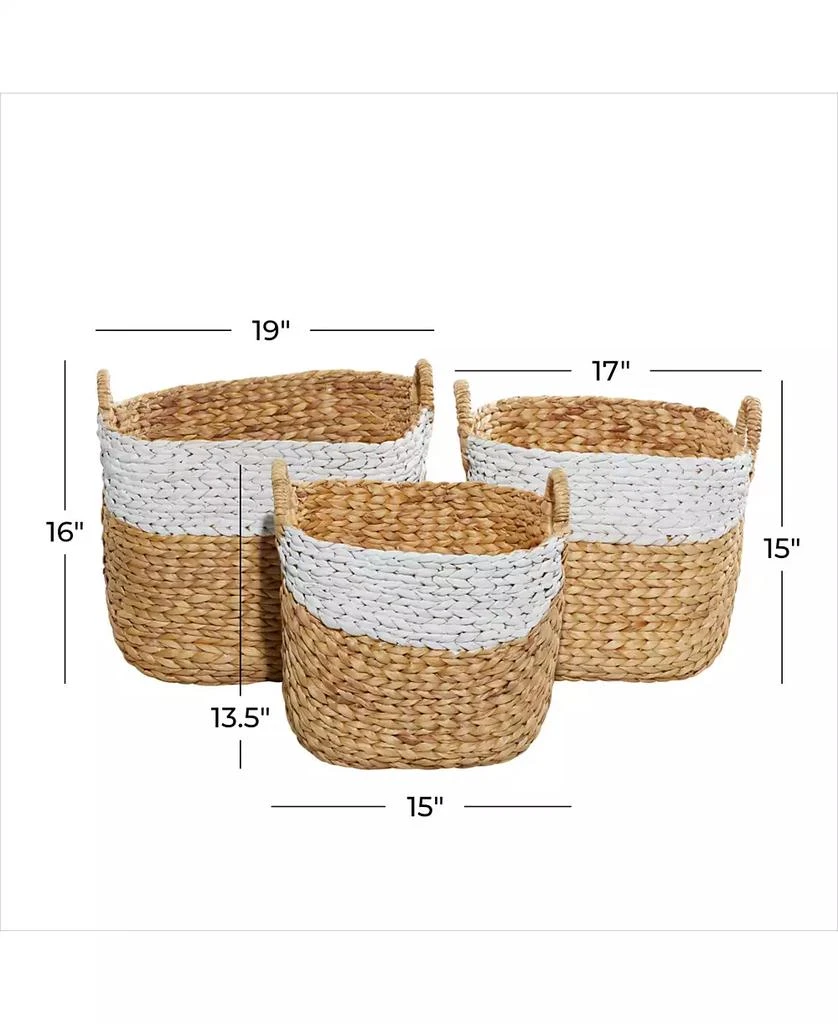 商品Rosemary Lane|Storage Basket Set, 3 Pieces,价格¥652,第5张图片详细描述