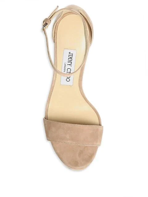 商品Jimmy Choo|Misty Suede Ankle-Strap Sandals,价格¥1304,第4张图片详细描述