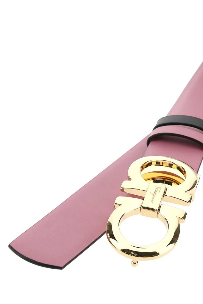 商品Salvatore Ferragamo|Pink leather reversible belt,价格¥3280,第3张图片详细描述