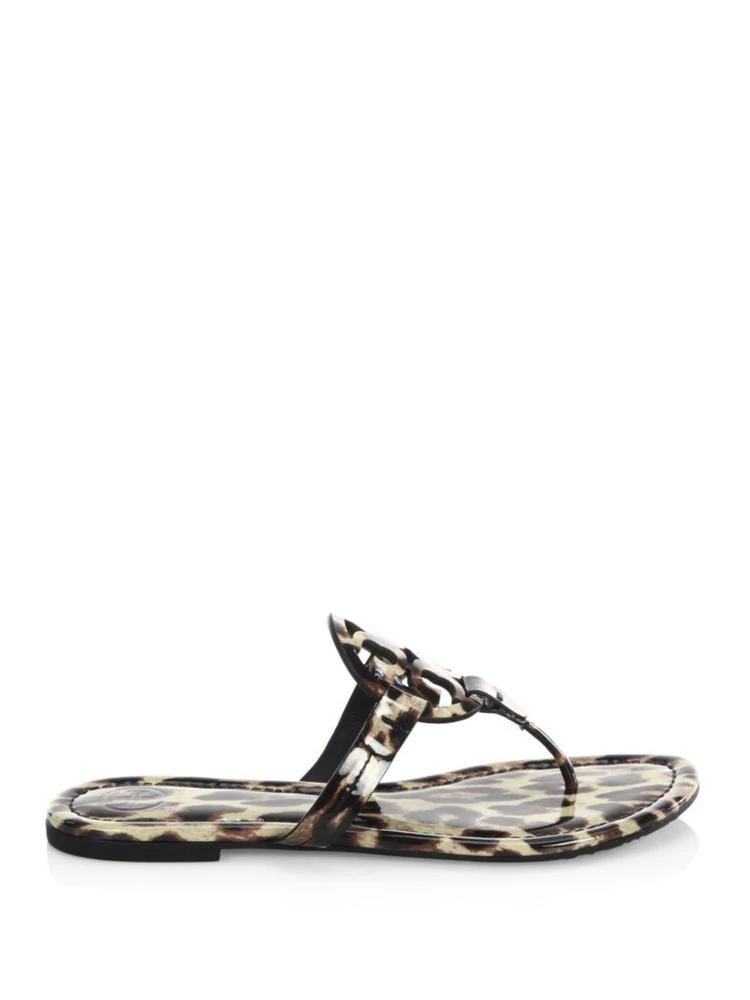 商品Tory Burch|Miller Printed Leather Sandals,价格¥1044,第5张图片详细描述