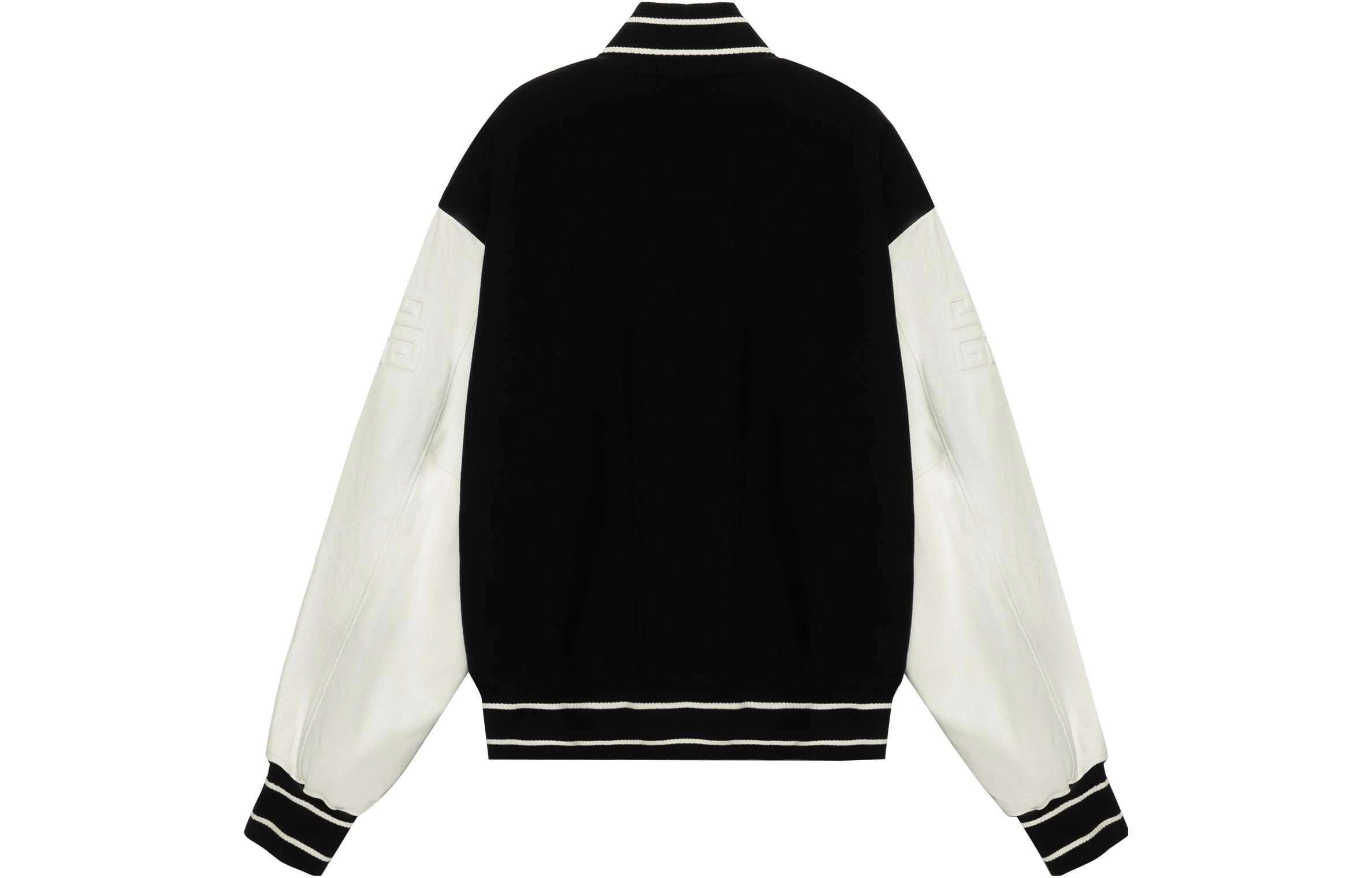 商品[国内直发] Givenchy|GIVENCHY纪梵希 Logo印花飞行员夹克外套 男款 黑色,价格¥11868,第3张图片详细描述