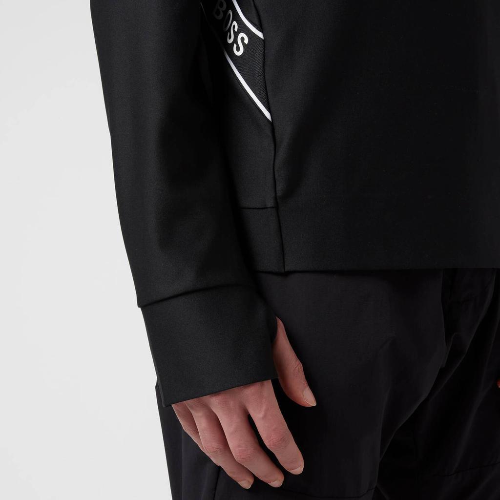 商品Hugo Boss|BOSS Green Men's Salbo Gym Sweatshirt - Black,价格¥391,第5张图片详细描述