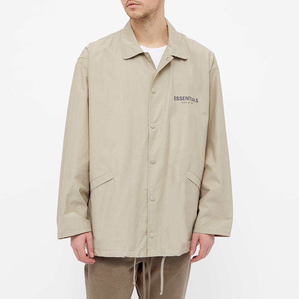 Fear of God ESSENTIALS Coaches Jacket - Sage商品第5张图片规格展示