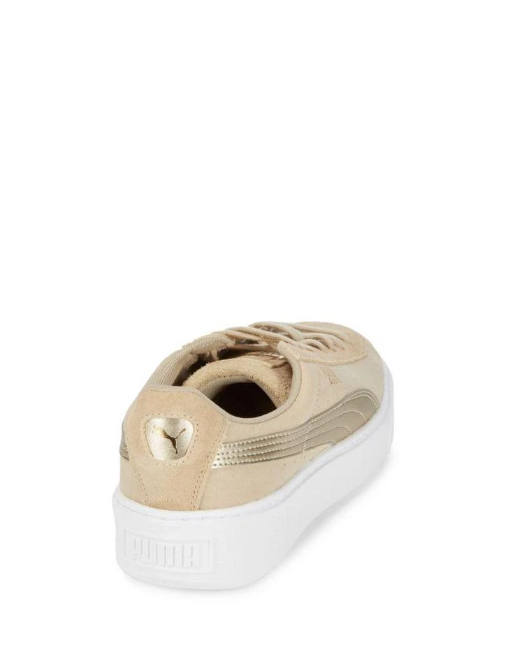 商品Puma|Lace-Up Suede Sneakers,价格¥827,第3张图片详细描述