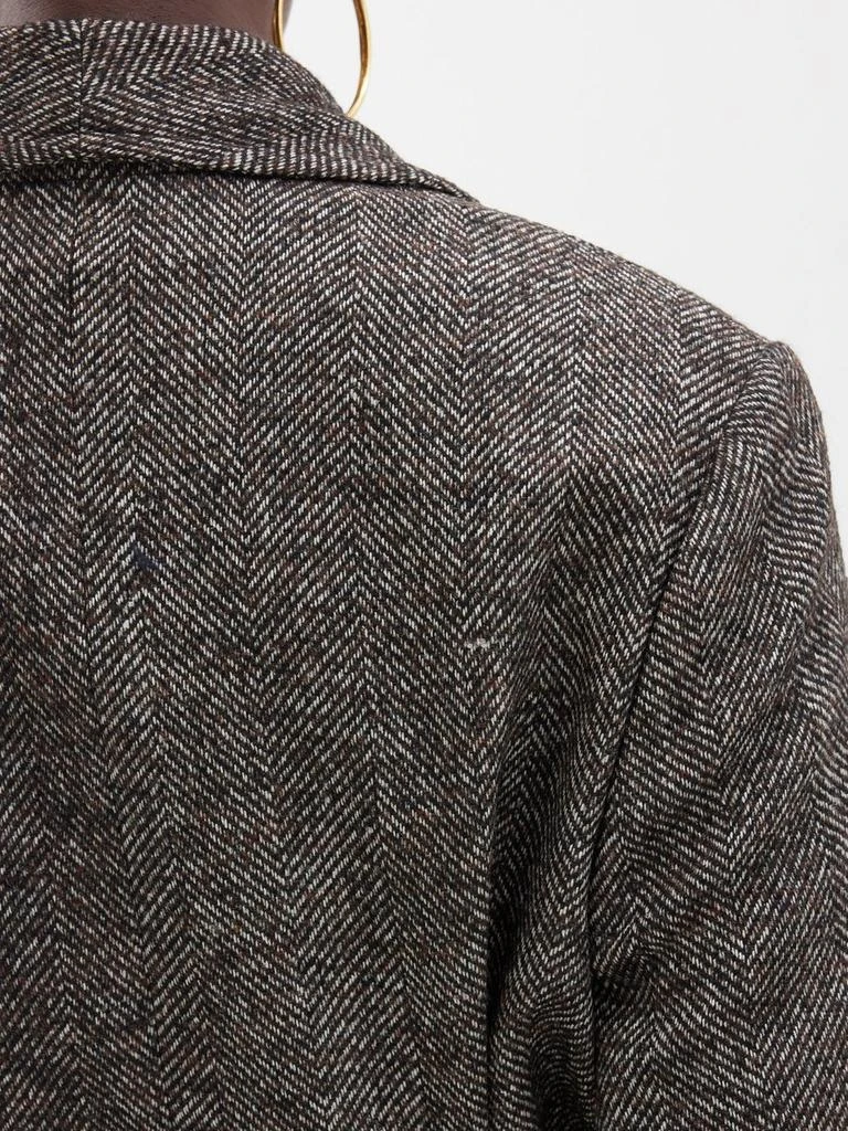 商品BLAZÉ MILANO|X Cabana Whistler wool-blend herringbone coat,价格¥12649,第3张图片详细描述