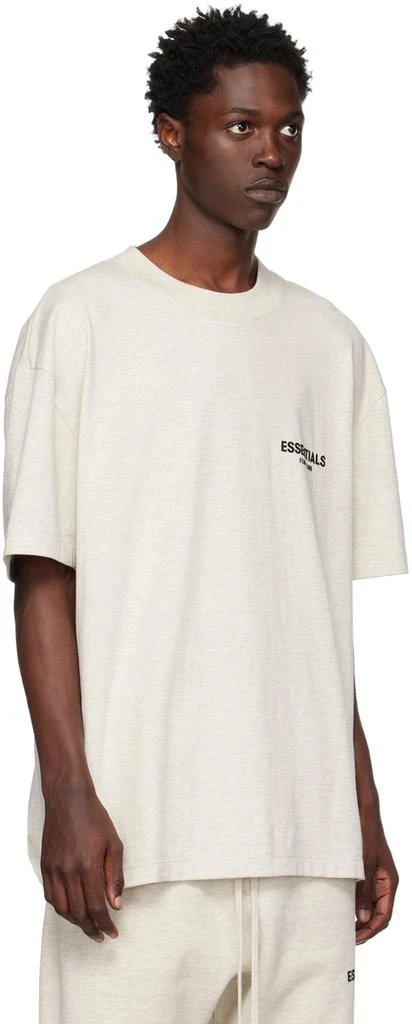 商品Essentials|Off-White Flocked T-Shirt,价格¥332,第2张图片详细描述