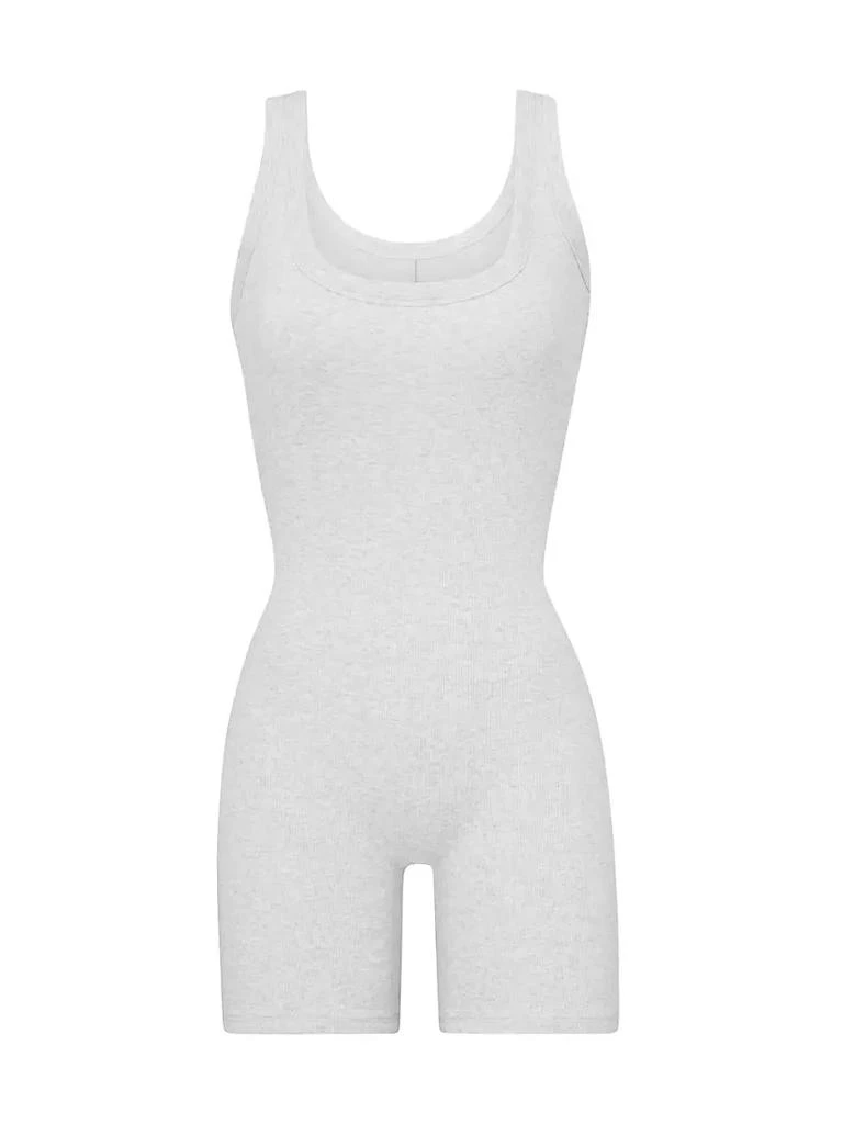 商品SKIMS|Cotton Rib Onesie Bodysuit,价格¥587,第1张图片