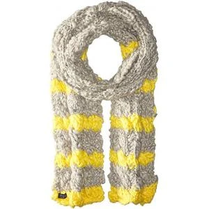 商品Spacecraft|SPACECRAFT - ELLA STRIPE SCARF - OS - Tan,价格¥227,第1张图片