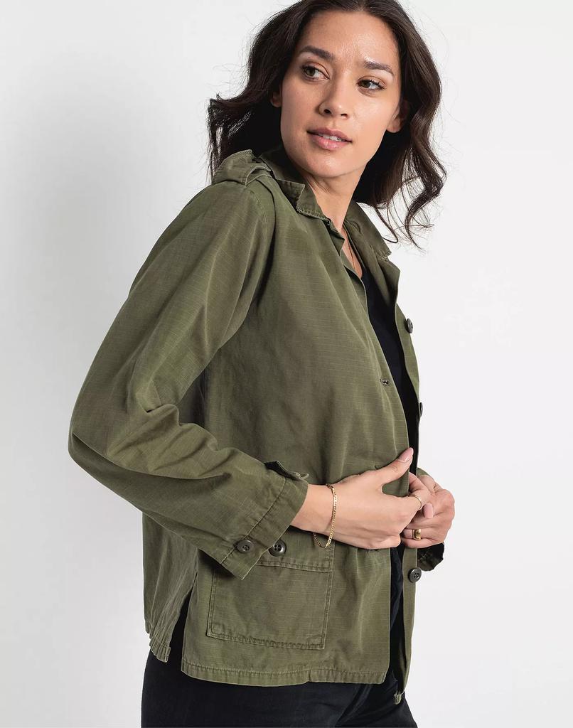 商品Madewell|Rawson Vintage Ripstop Army Jacket,价格¥593,第4张图片详细描述