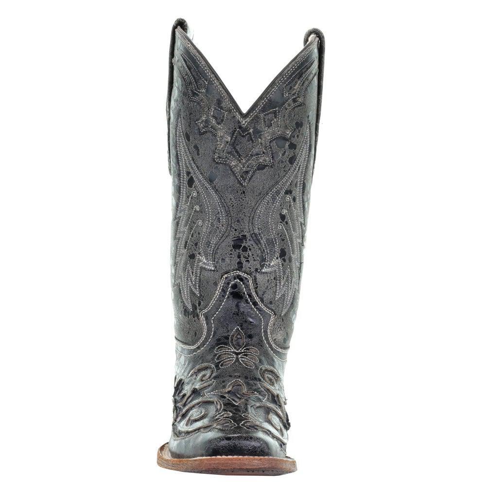 商品Corral Boots|A2402 Embroidery Square Toe Cowboy Boots,价格¥1881,第7张图片详细描述