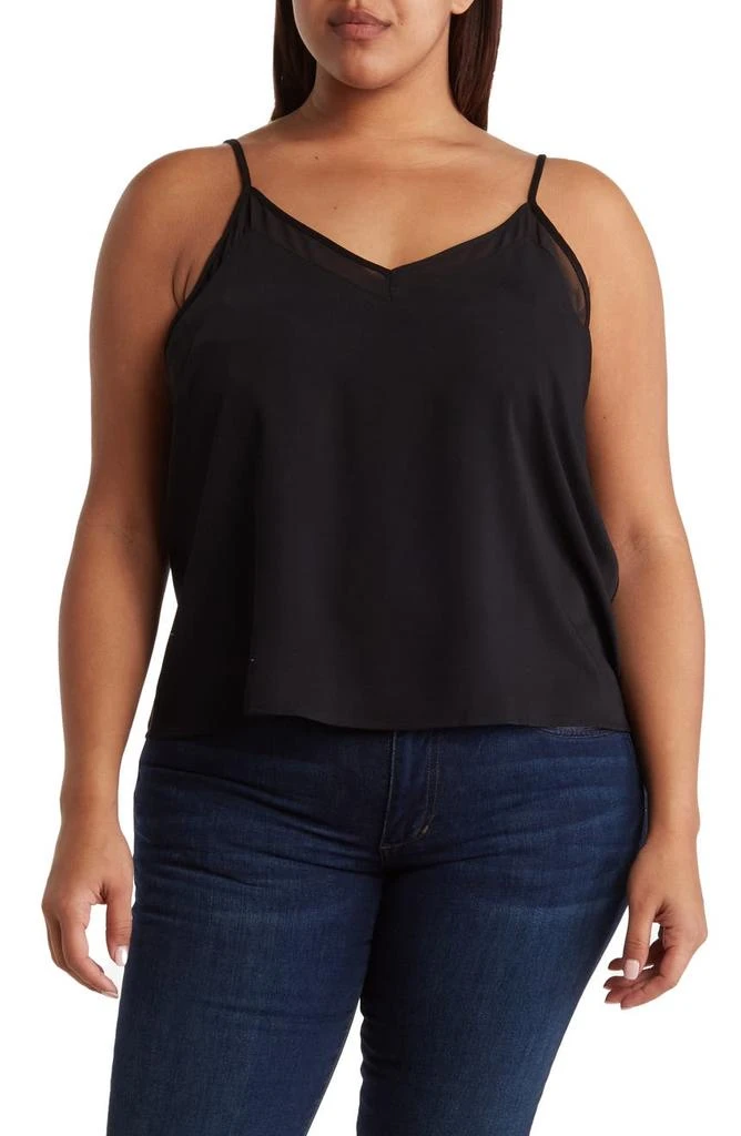 商品Nordstrom|Chiffon Trim Cami,价格¥66,第1张图片
