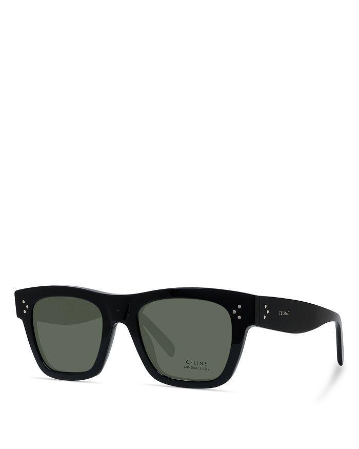 商品Celine|Unisex Rectangular Sunglasses, 51mm,价格¥3720,第3张图片详细描述