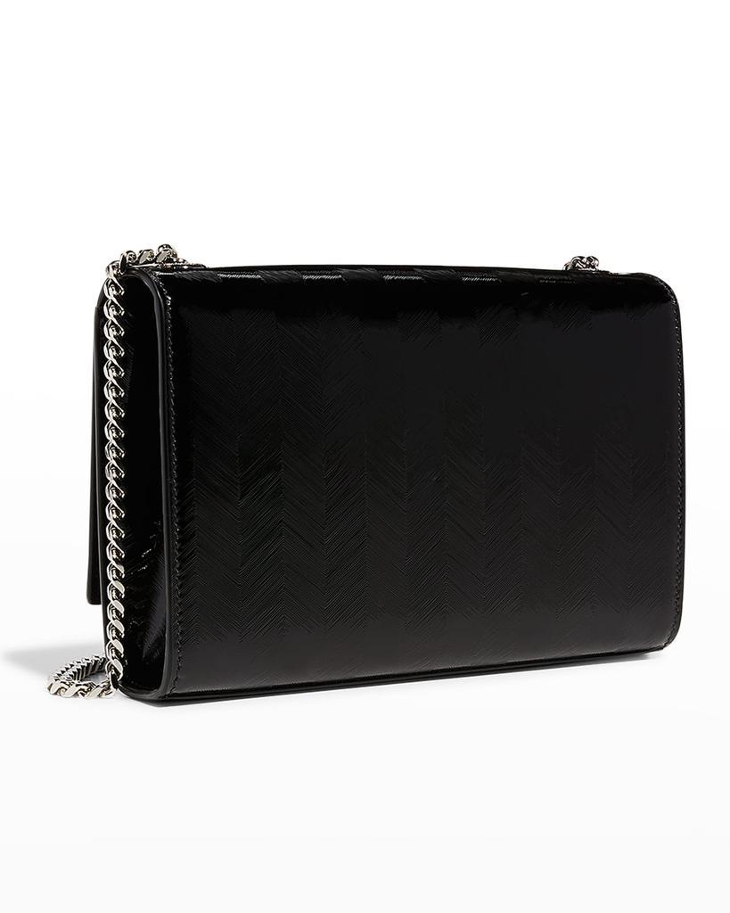 商品Yves Saint Laurent|Kate Small YSL Stripe Patent Crossbody Bag,价格¥16110,第6张图片详细描述