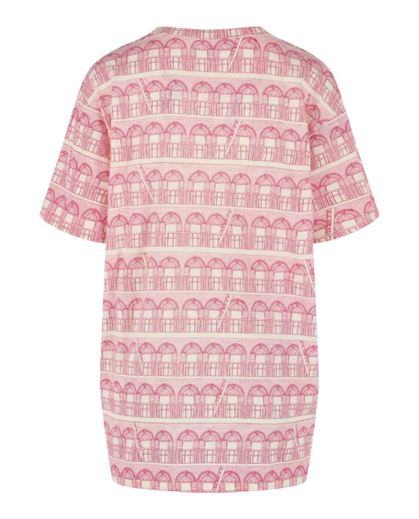 【GUCCI】グッチ Short Sleeve T-Shirt グレー Printed cotton jersey T-shirt in grey | GUCCI® US