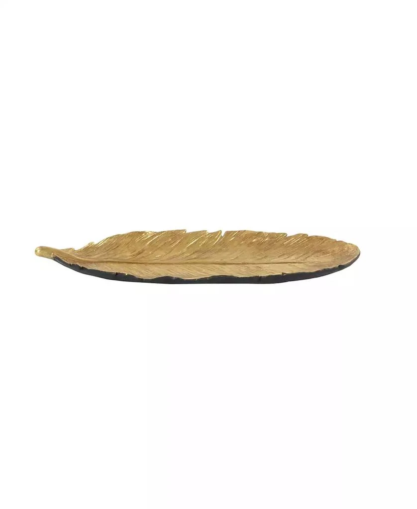 商品Rosemary Lane|Polystone Glam Abstract Decorative Bowl, 26" x 9" x 2",价格¥505,第2张图片详细描述