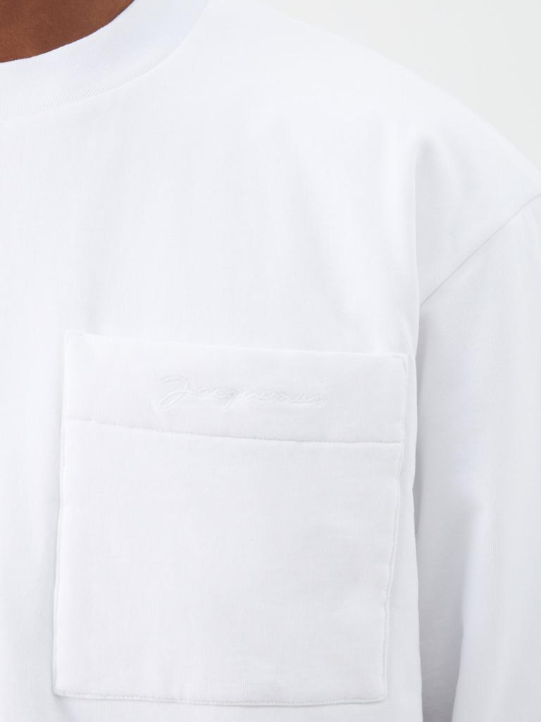 Bricciola padded-cotton long-sleeved T-shirt商品第4张图片规格展示