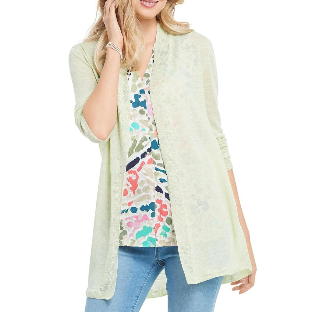 商品NIC+ZOE|Nic + Zoe Womens Open Stitch Open Front Cardigan Top,价格¥232,第1张图片