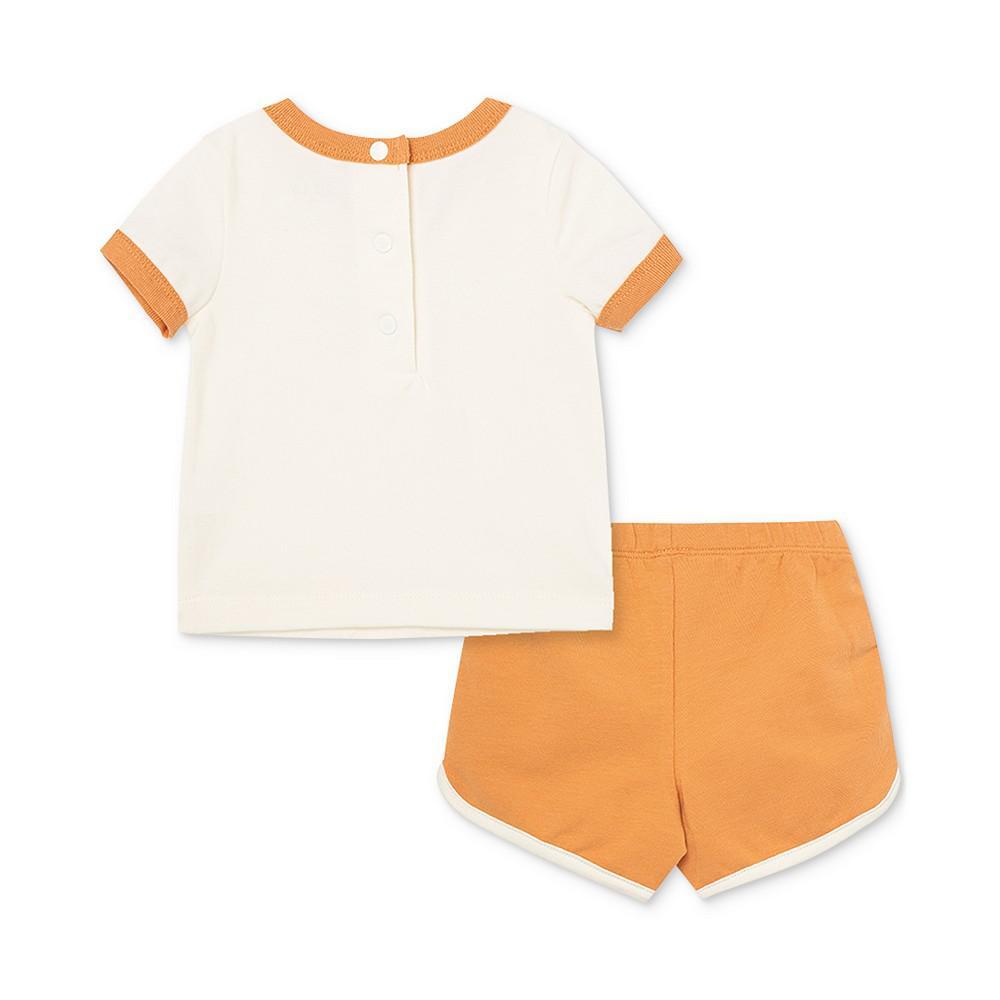 商品Little Me|Baby Girls 2-Pc. Sunshine T-Shirt & Shorts Set,价格¥120,第4张图片详细描述