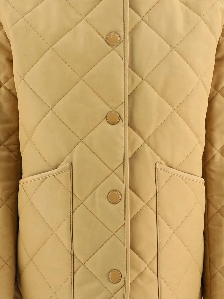 商品Burberry|Burberry Kids Corduroy Collar Diamond Quilted Jacket,价格¥2124,第4张图片详细描述