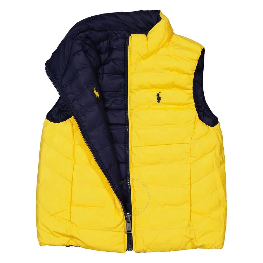 商品Ralph Lauren|Polo Ralph Lauren Boys Reversible Terra Puffer Gilet, Size 5,价格¥588,第3张图片详细描述