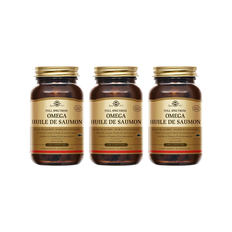 Solgar 全光谱Omega鱼油 120粒 补充脂肪酸抗氧 商品