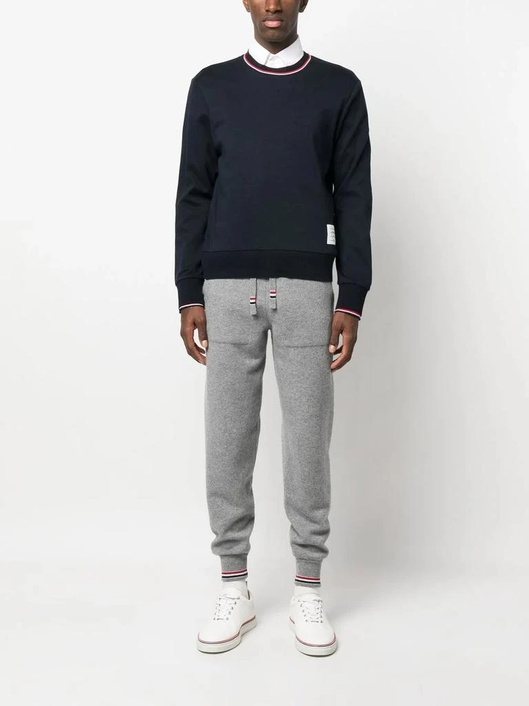 商品Thom Browne|THOM BROWNE MEN COTTON MILANO STRIPE PULLOVER,价格¥5704,第3张图片详细描述