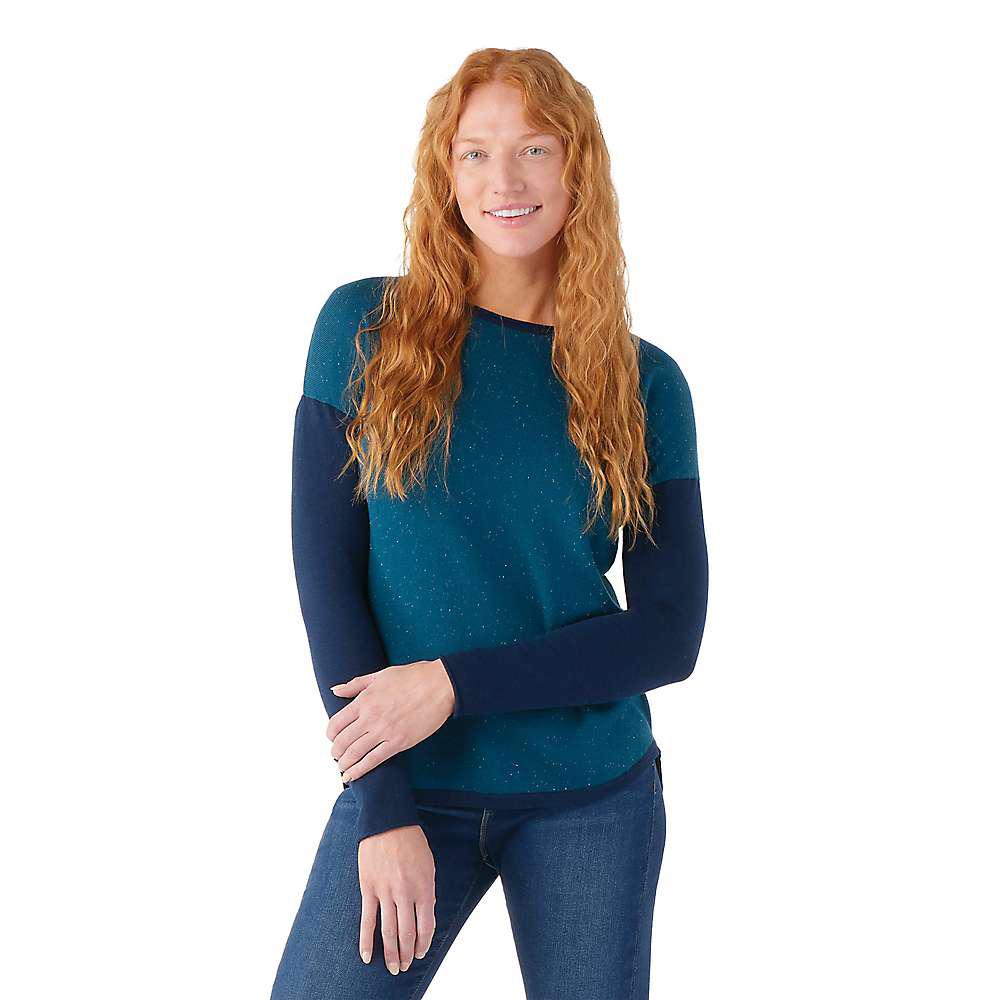 Smartwool Women's Shadow Pine Colorblock Sweater商品第6张图片规格展示