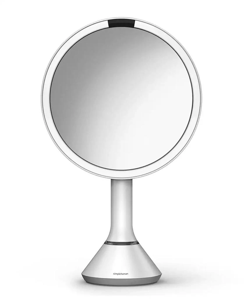 商品simplehuman|8" Round Sensor Makeup Mirror with Touch-Control Dual Light Settings,价格¥1537,第1张图片