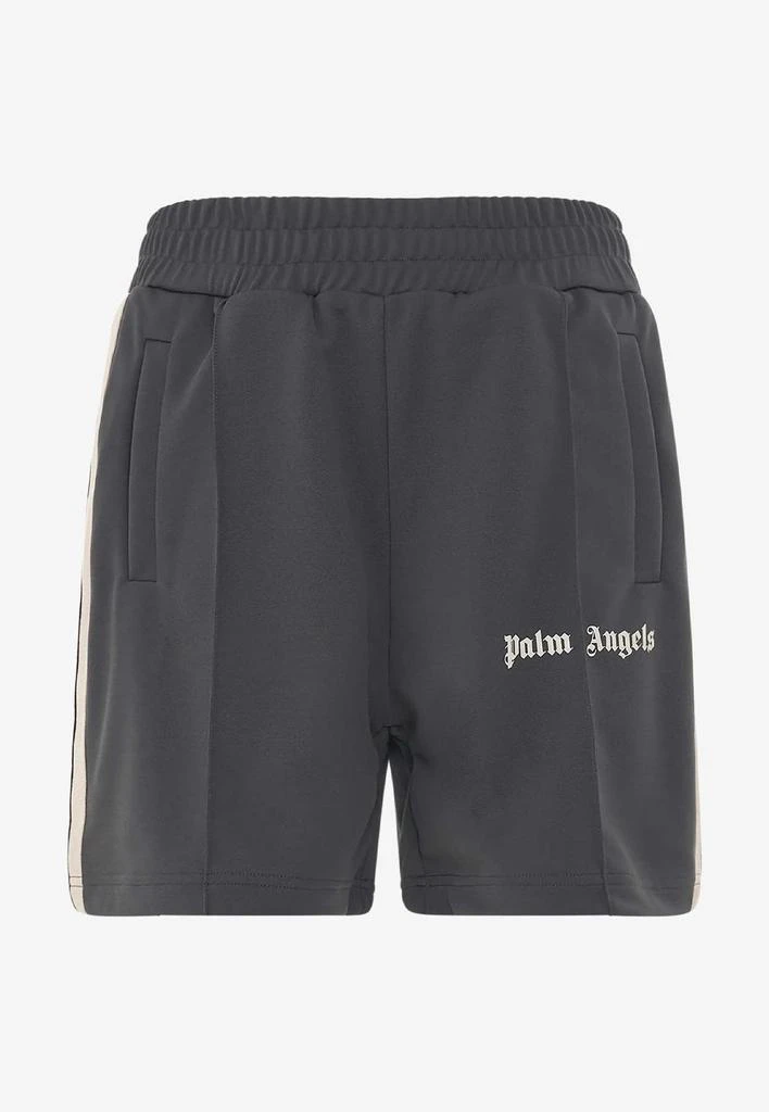 商品Palm Angels|Logo-Print Track Shorts,价格¥2807,第1张图片