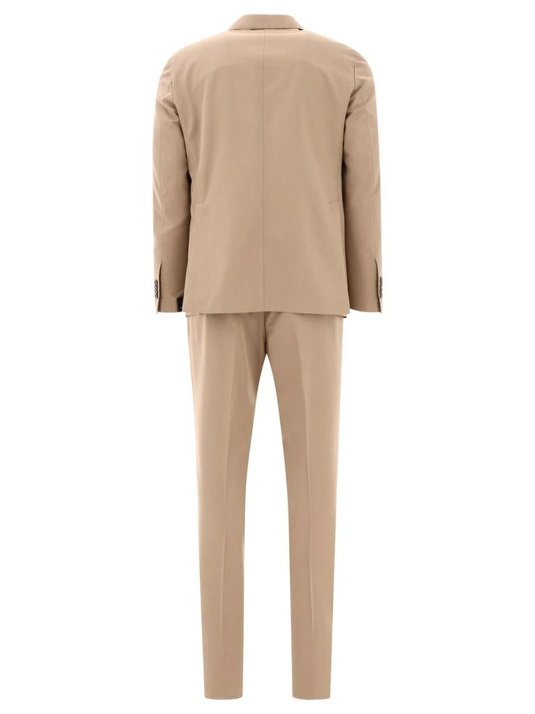 商品TAGLIATORE|Wool-Blend Single-Breasted Suit Suits Brown,价格¥2788,第2张图片详细描述