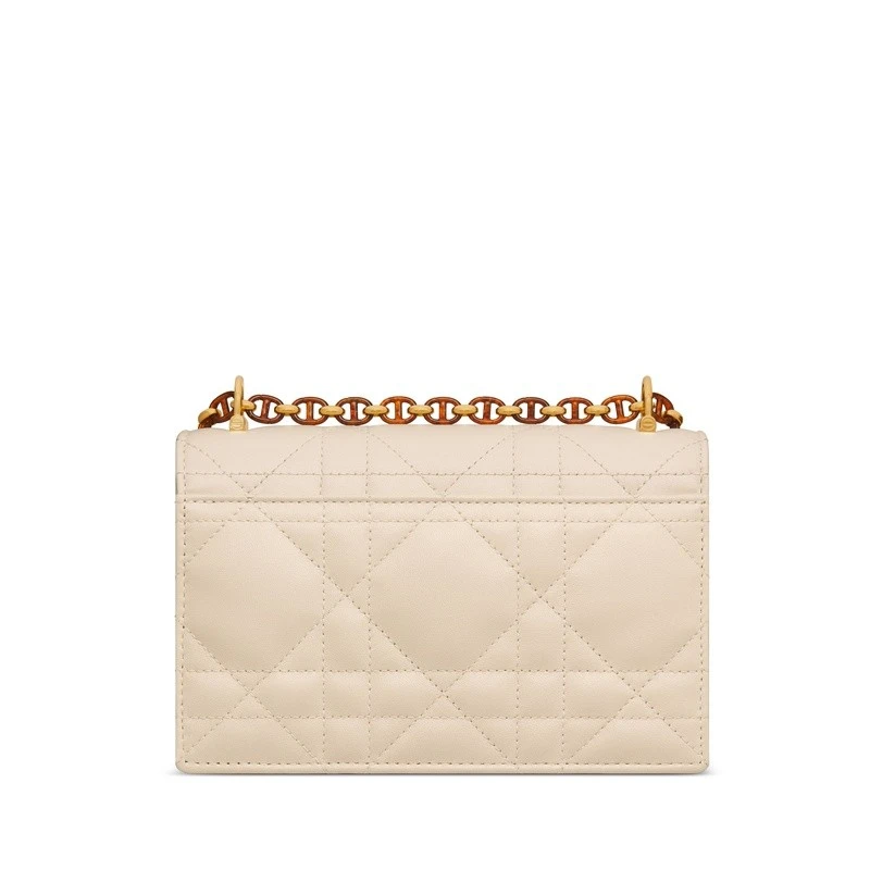 Dior 迪奥Caro系列女士浅褐色羊皮单肩包 商品