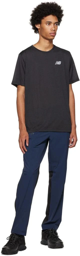 商品On|Navy & Black Paneled Track Pants,价格¥794,第4张图片详细描述