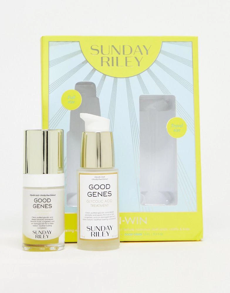 商品Sunday Riley|Sunday Riley Win Win Good Genes Glycolic Acid Duo Skincare Kit (Save 34%),价格¥656,第2张图片详细描述