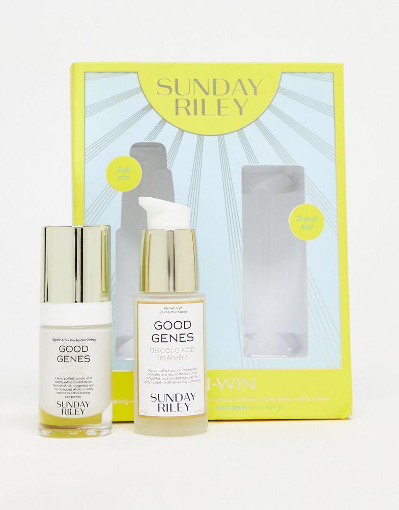 商品Sunday Riley|Sunday Riley Win Win Good Genes Glycolic Acid Duo Skincare Kit (Save 34%),价格¥742,第4张图片详细描述