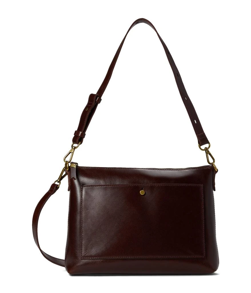 商品Madewell|Transport Shoulder Bag - Box Leather,价格¥1239,第1张图片