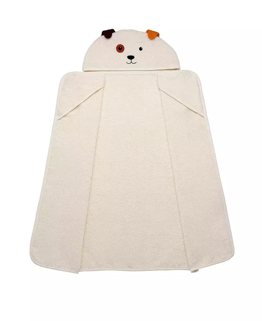 商品Little Me|Baby Boys Or Baby Girls Puppy Cotton Hooded Bath Towel,价格¥165,第1张图片