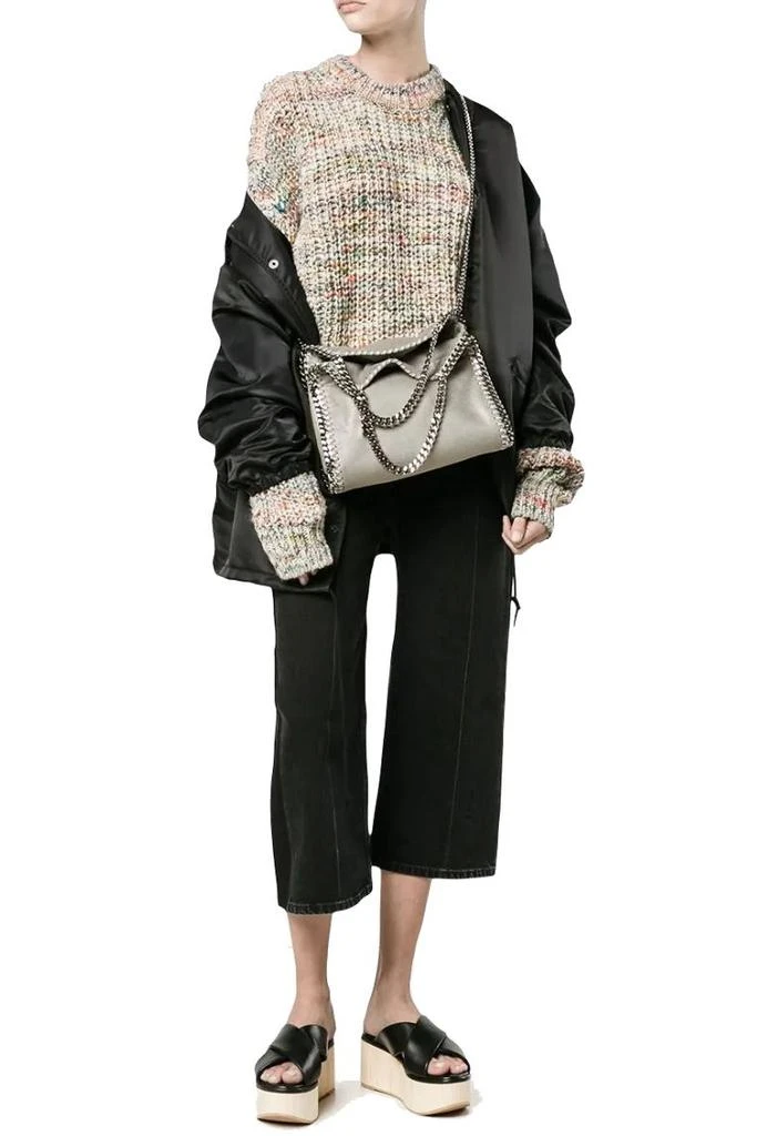 商品Stella McCartney|Stella mccartney women's grey polyester shoulder bag,价格¥7871,第2张图片详细描述