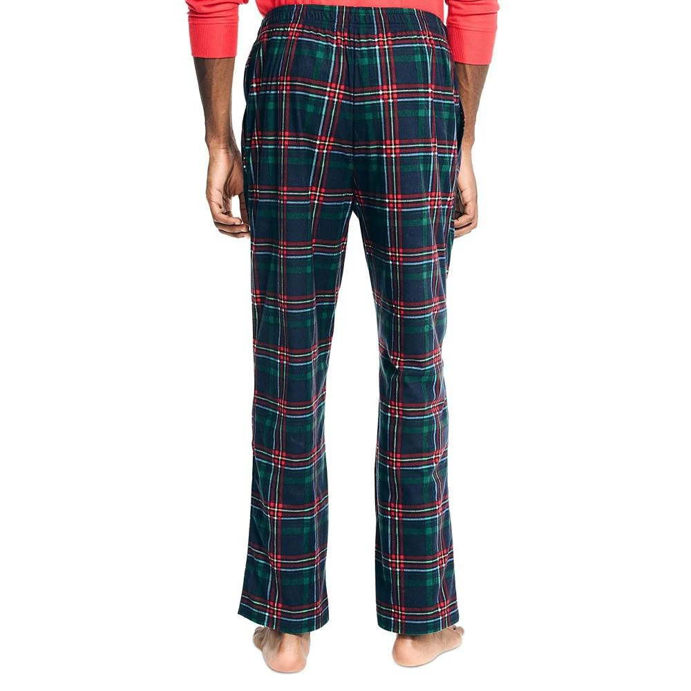商品Nautica|Men's Classic-Fit Plaid Cozy Fleece Pajama Pants,价格¥188,第2张图片详细描述