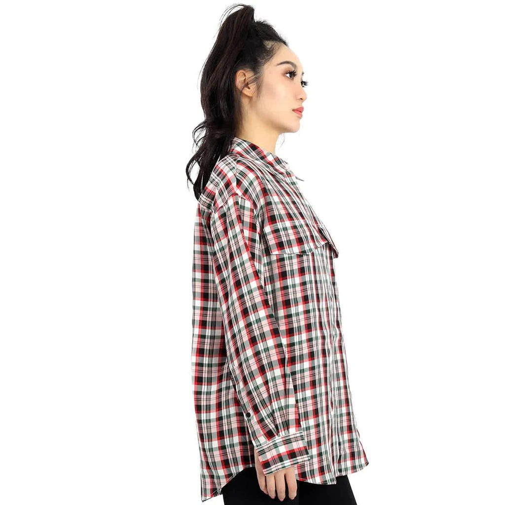 商品Burberry|Burberry Long Sleeve Plaid Shirt, Brand Size 4,价格¥856,第2张图片详细描述