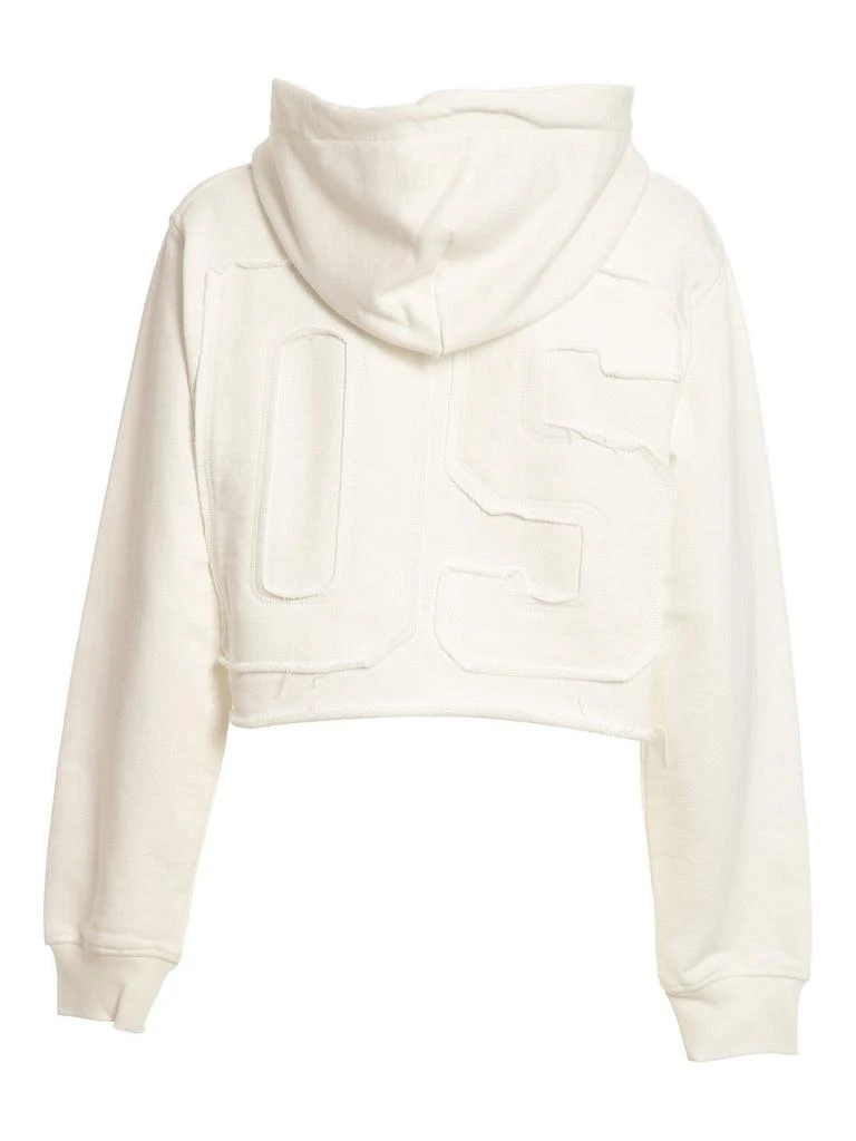 商品GCDS|Gcds women's white cotton sweatshirt,价格¥2845,第2张图片详细描述