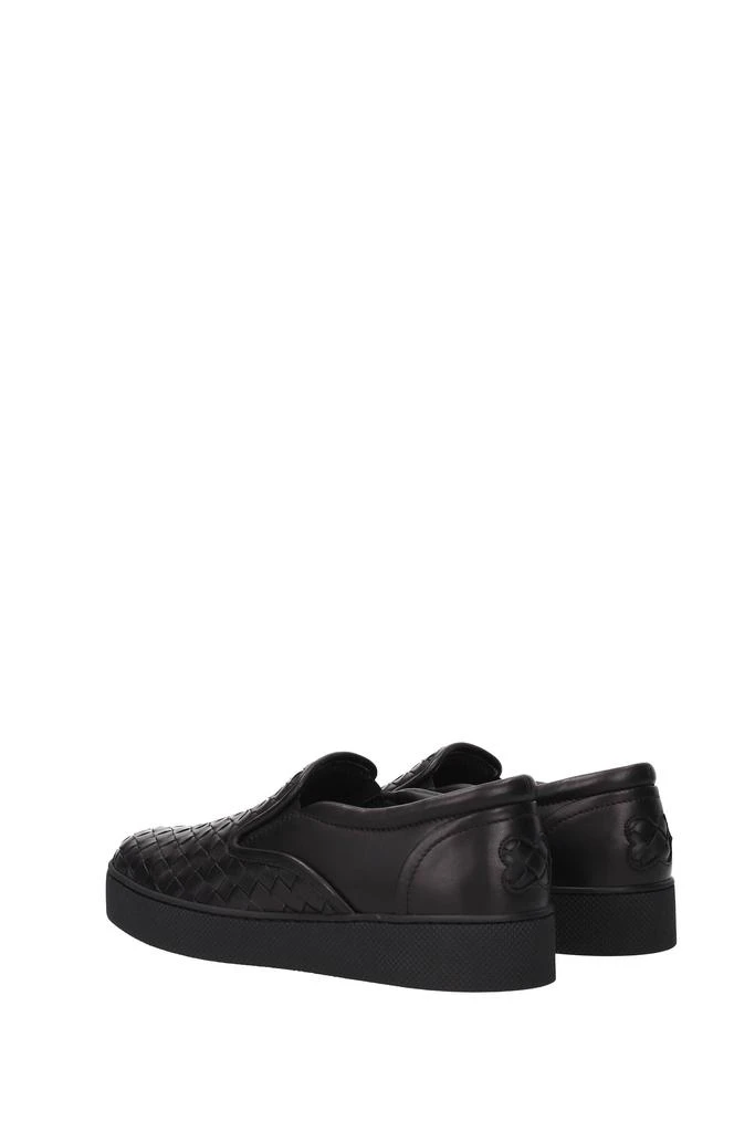 商品Bottega Veneta|Slip on Leather Black,价格¥1817,第4张图片详细描述