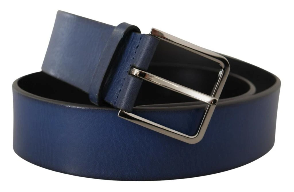 商品Dolce & Gabbana|Dolce & Gabbana Elegant Italian Leather Belt in Blue,价格¥2789,第2张图片详细描述