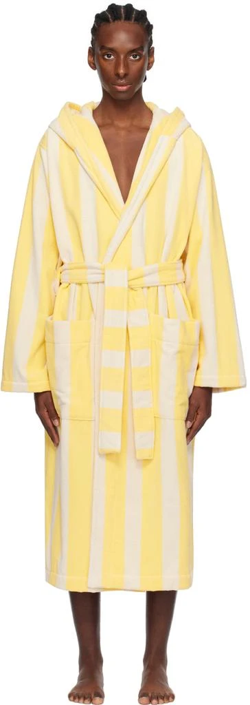 商品Tekla|Yellow Hooded Bathrobe,价格¥1158,第1张图片