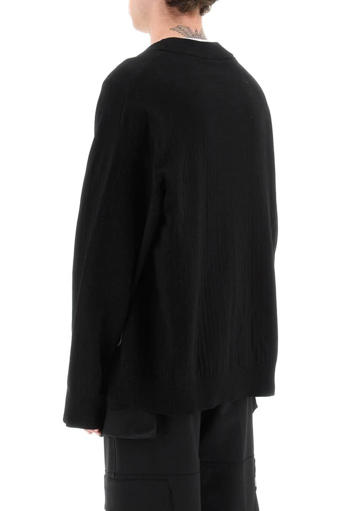 商品Y-3|OVERSIZED JACQUARD CARDIGAN,价格¥1050,第4张图片详细描述