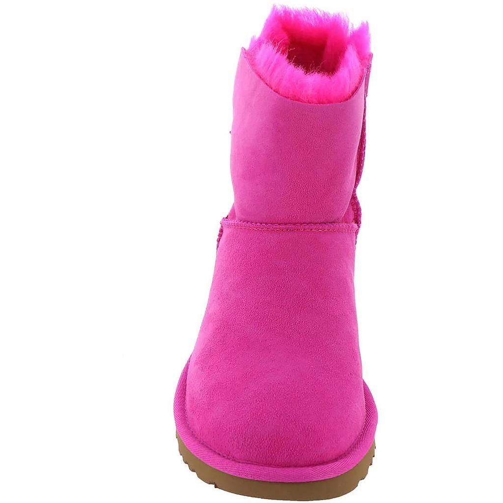 商品UGG|Mini Bailey Bow II Womens Suede Shearling Winter Boots,价格¥890,第2张图片详细描述