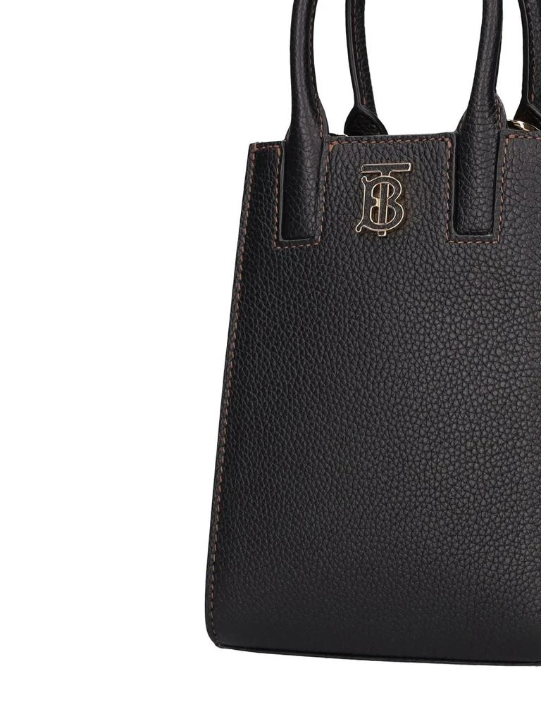 商品Burberry|Tb Logo Grain Leather Phone Tote,价格¥9862,第3张图片详细描述